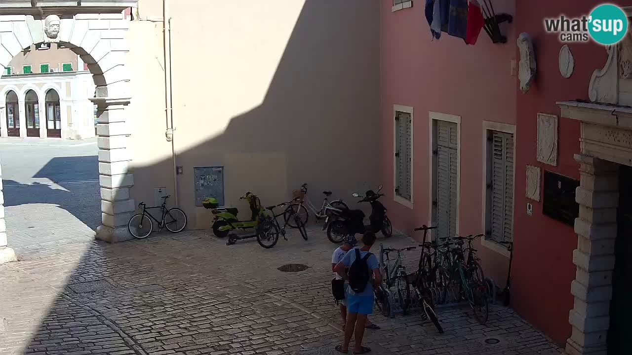 Live-Webcam Rovinj – Balbis Bogen “Stadttor” – Istrien – Kroatien