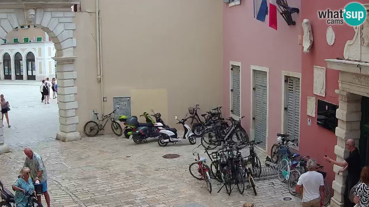 Live-Webcam Rovinj – Balbis Bogen “Stadttor” – Istrien – Kroatien
