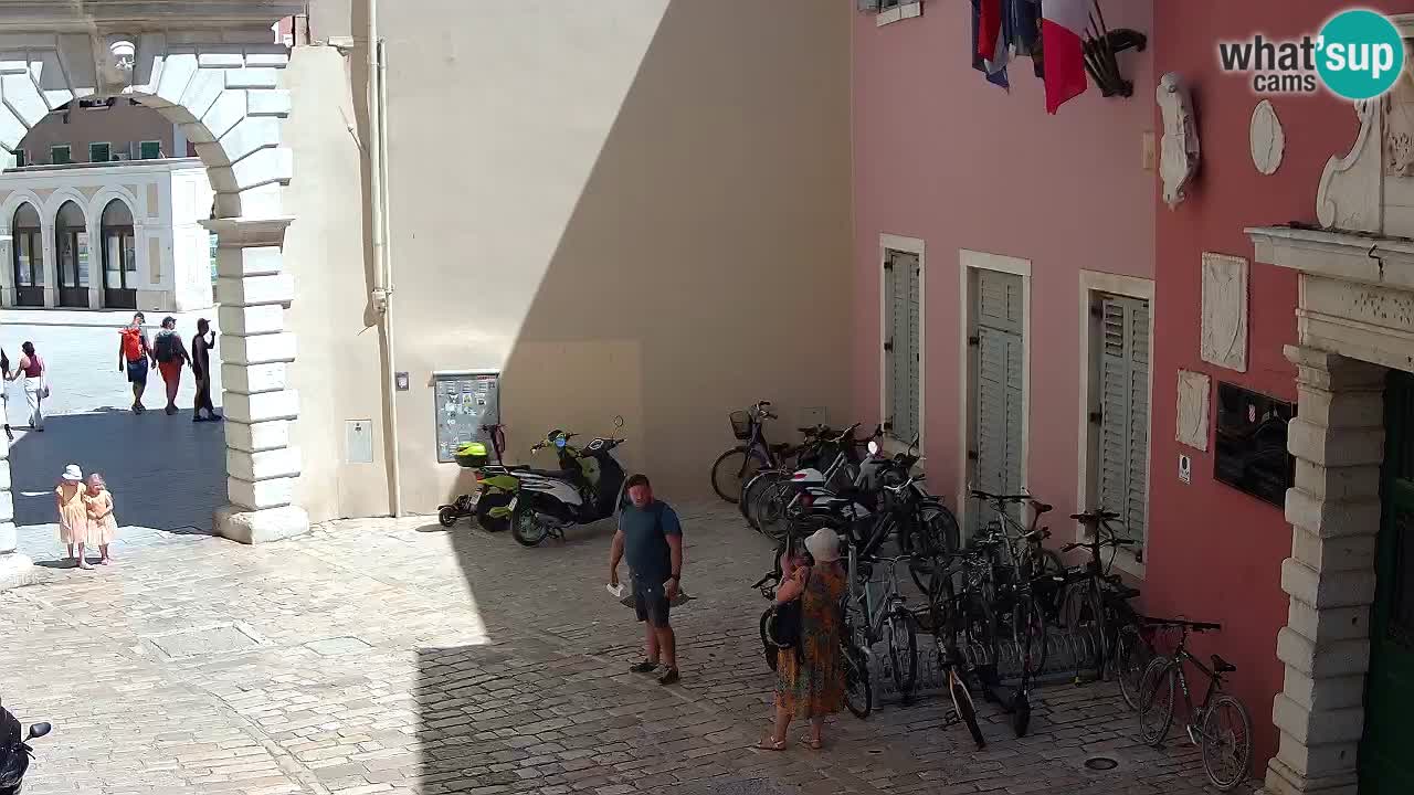 Live-Webcam Rovinj – Balbis Bogen “Stadttor” – Istrien – Kroatien