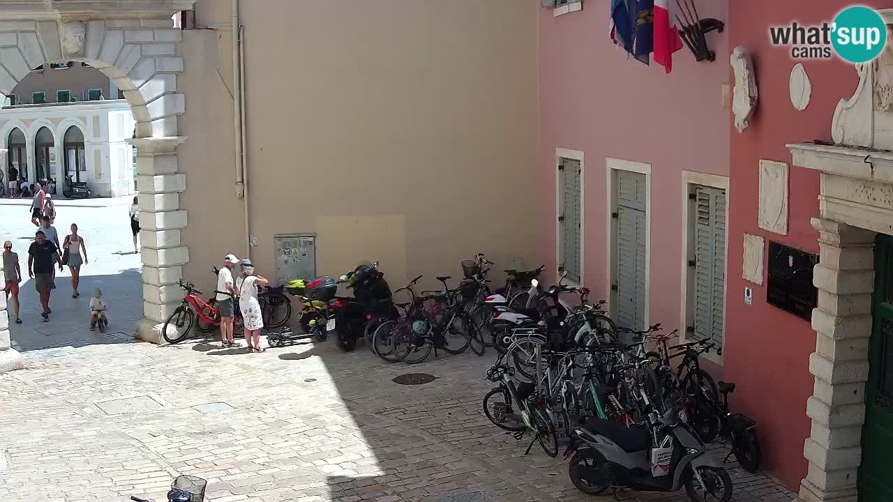 Live webcam Rovinj – Balbijev luk “Gradska vrata” – Istra – Hrvatska