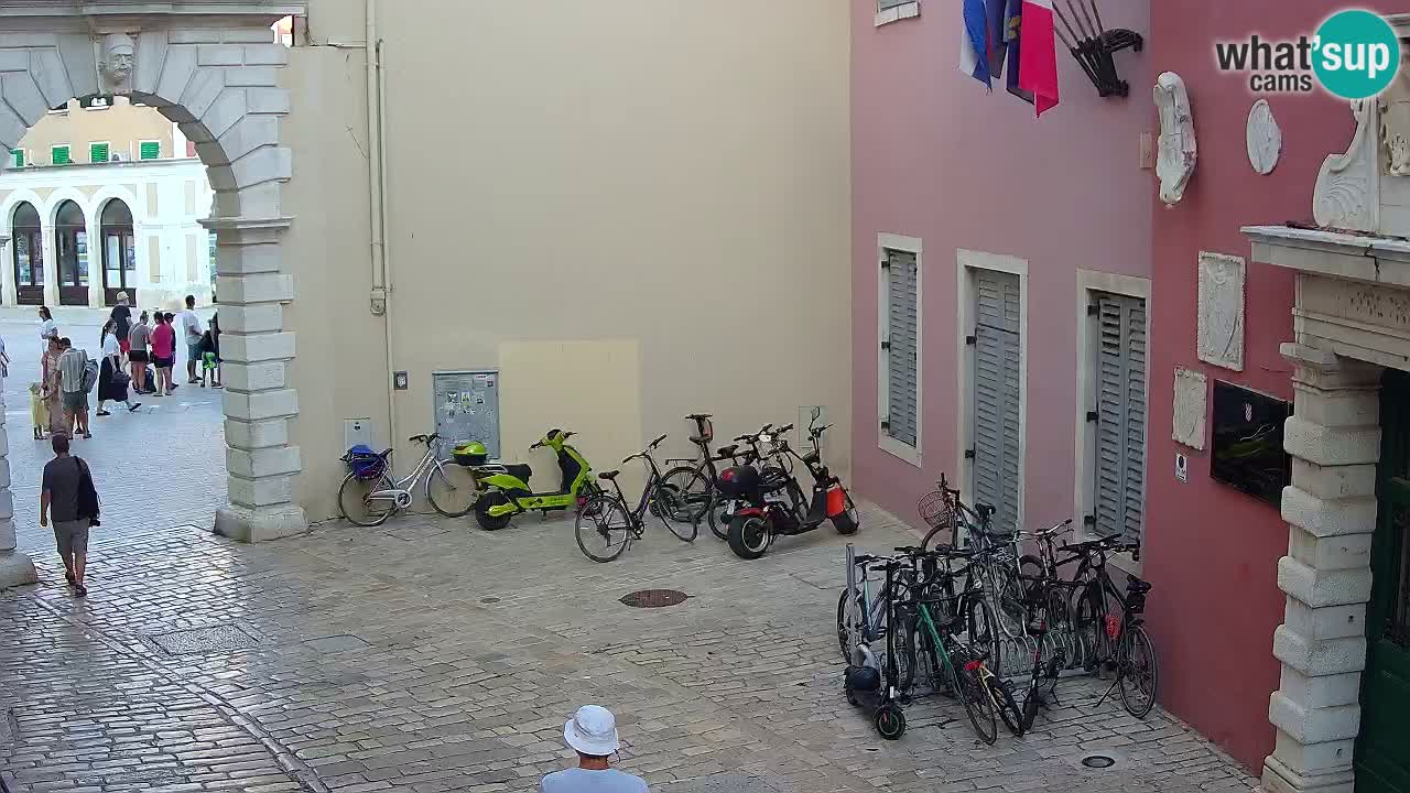 Live-Webcam Rovinj – Balbis Bogen “Stadttor” – Istrien – Kroatien