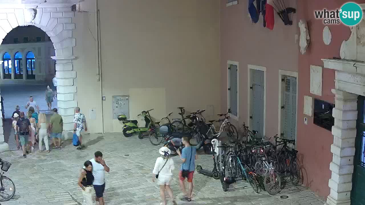 Live-Webcam Rovinj – Balbis Bogen “Stadttor” – Istrien – Kroatien