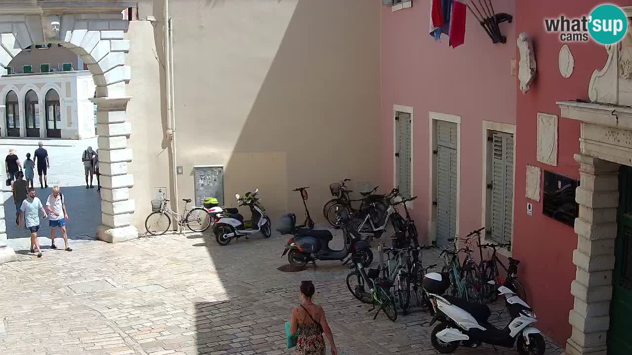 Live-Webcam Rovinj – Balbis Bogen “Stadttor” – Istrien – Kroatien