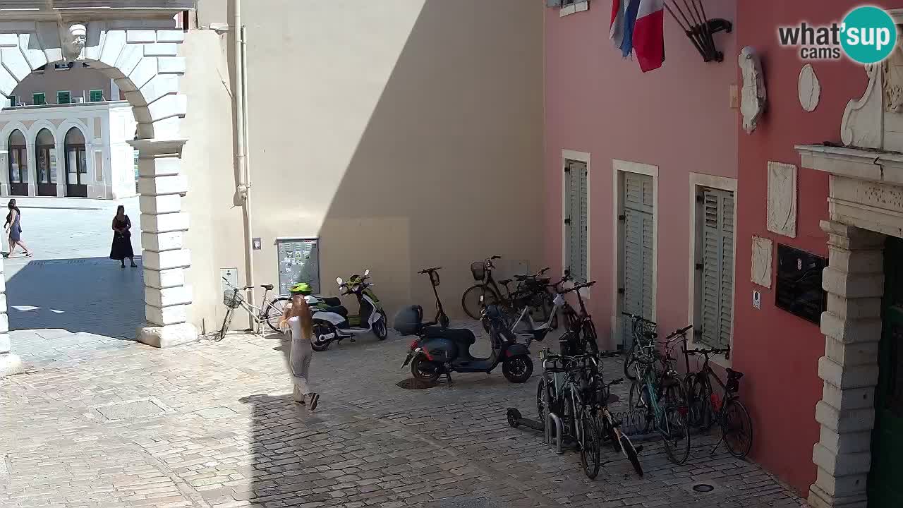 Live webcam Rovinj – Balbijev luk “Gradska vrata” – Istra – Hrvatska