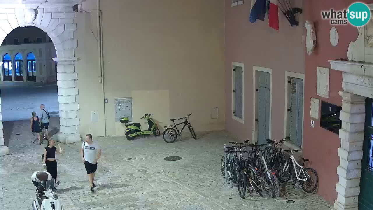 Live-Webcam Rovinj – Balbis Bogen “Stadttor” – Istrien – Kroatien