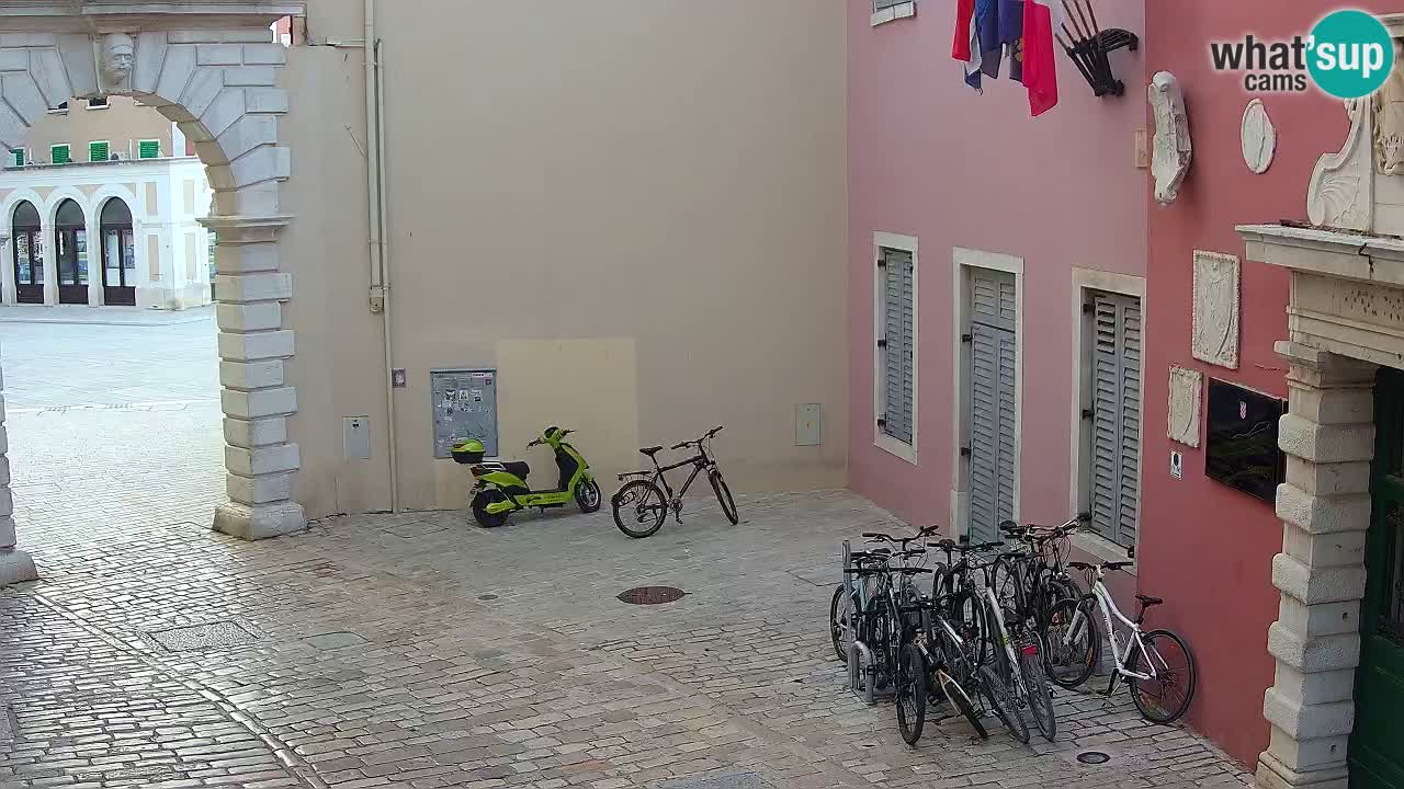 Live webcam Rovinj – Balbijev luk “Gradska vrata” – Istra – Hrvatska