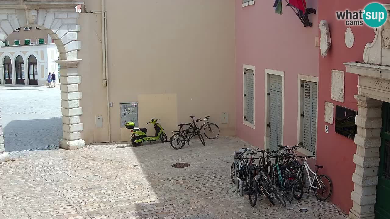 Live webcam Rovinj – Balbijev luk “Gradska vrata” – Istra – Hrvatska