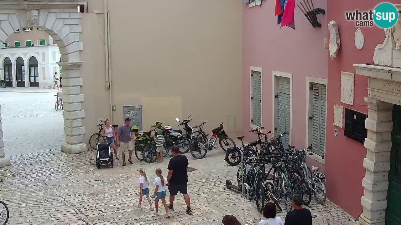 Live webcam Rovinj – Balbijev luk “Gradska vrata” – Istra – Hrvatska