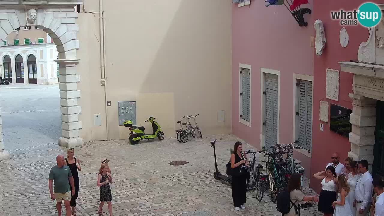 Live-Webcam Rovinj – Balbis Bogen “Stadttor” – Istrien – Kroatien