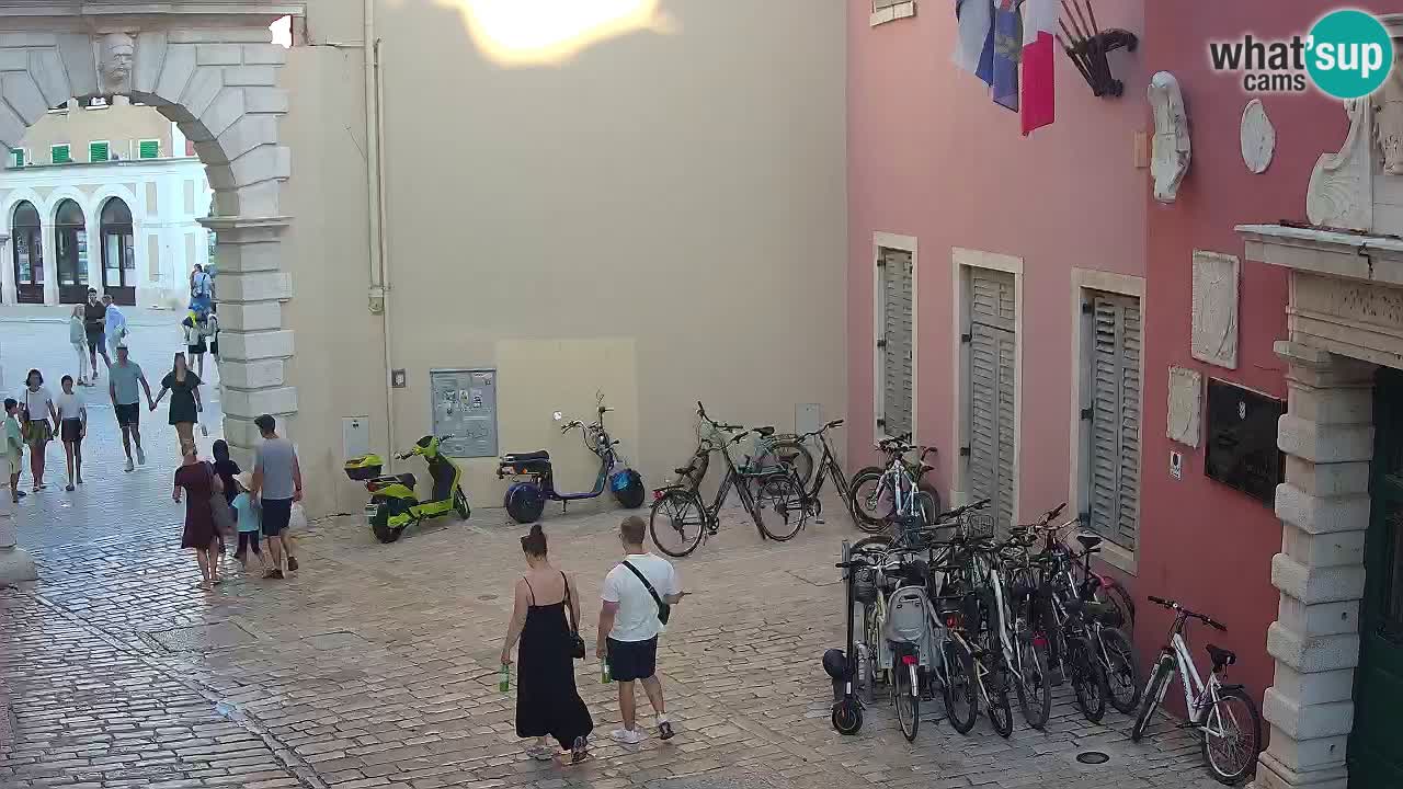 Live-Webcam Rovinj – Balbis Bogen “Stadttor” – Istrien – Kroatien