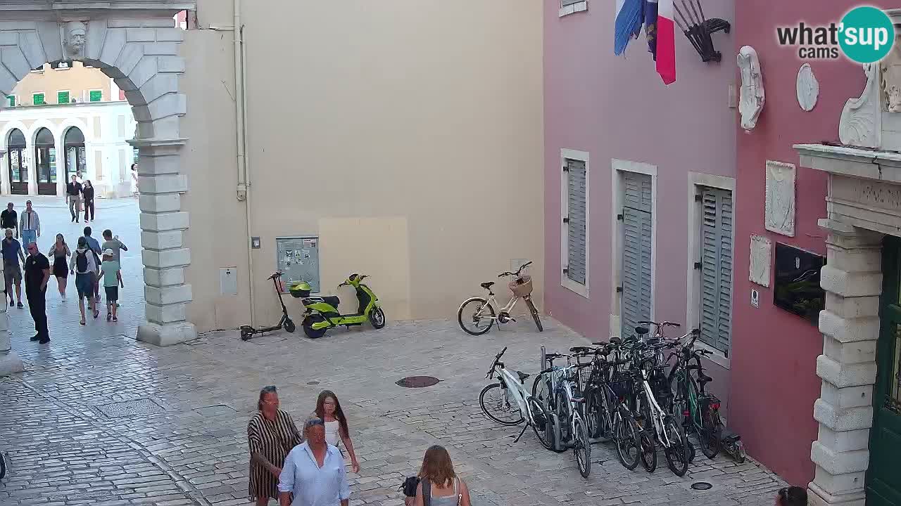 Live webcam Rovinj – Balbijev luk “Gradska vrata” – Istra – Hrvatska