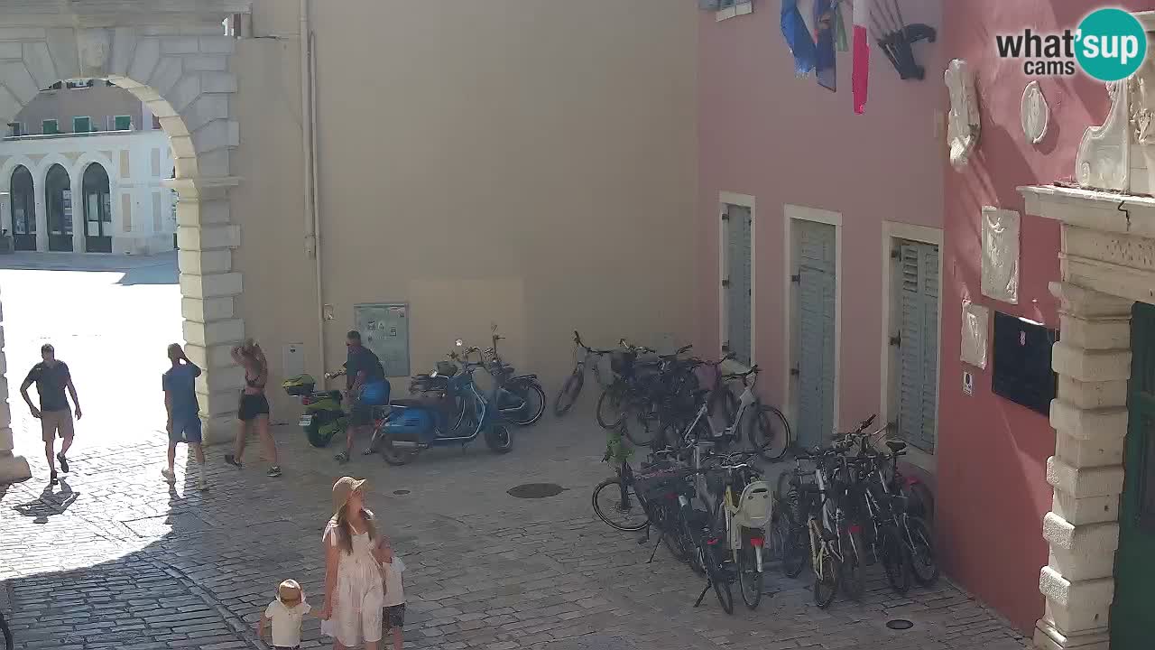 Live-Webcam Rovinj – Balbis Bogen “Stadttor” – Istrien – Kroatien