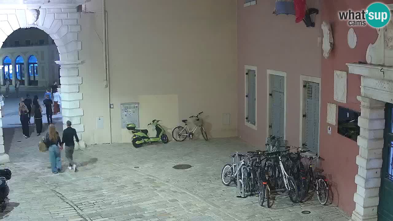 Live-Webcam Rovinj – Balbis Bogen “Stadttor” – Istrien – Kroatien