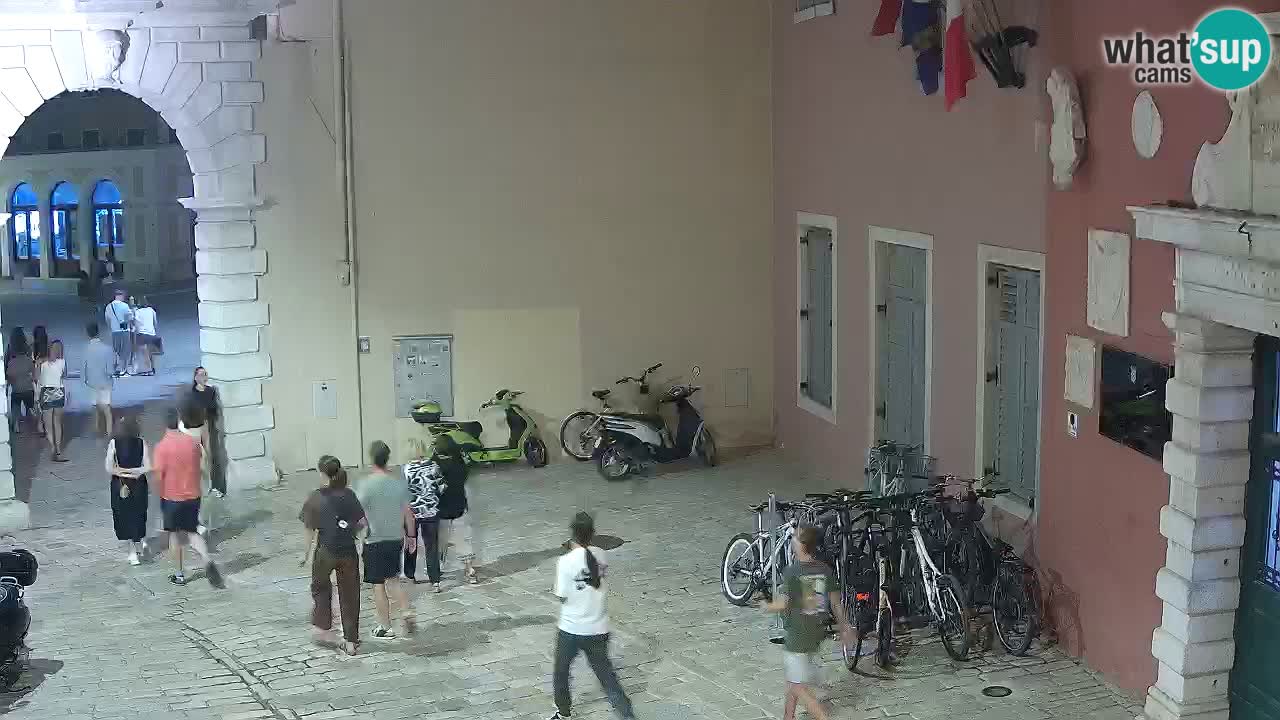 Live-Webcam Rovinj – Balbis Bogen “Stadttor” – Istrien – Kroatien
