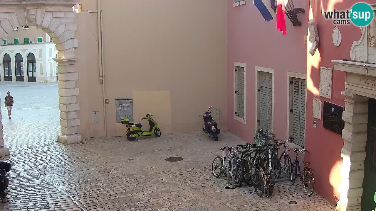 Live webcam Rovinj – Balbijev luk “Gradska vrata” – Istra – Hrvatska