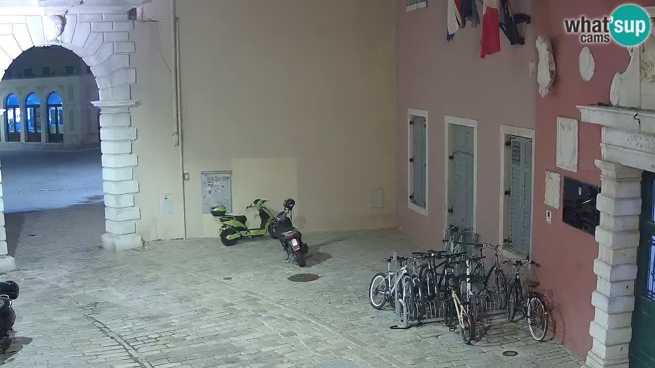 Live-Webcam Rovinj – Balbis Bogen “Stadttor” – Istrien – Kroatien