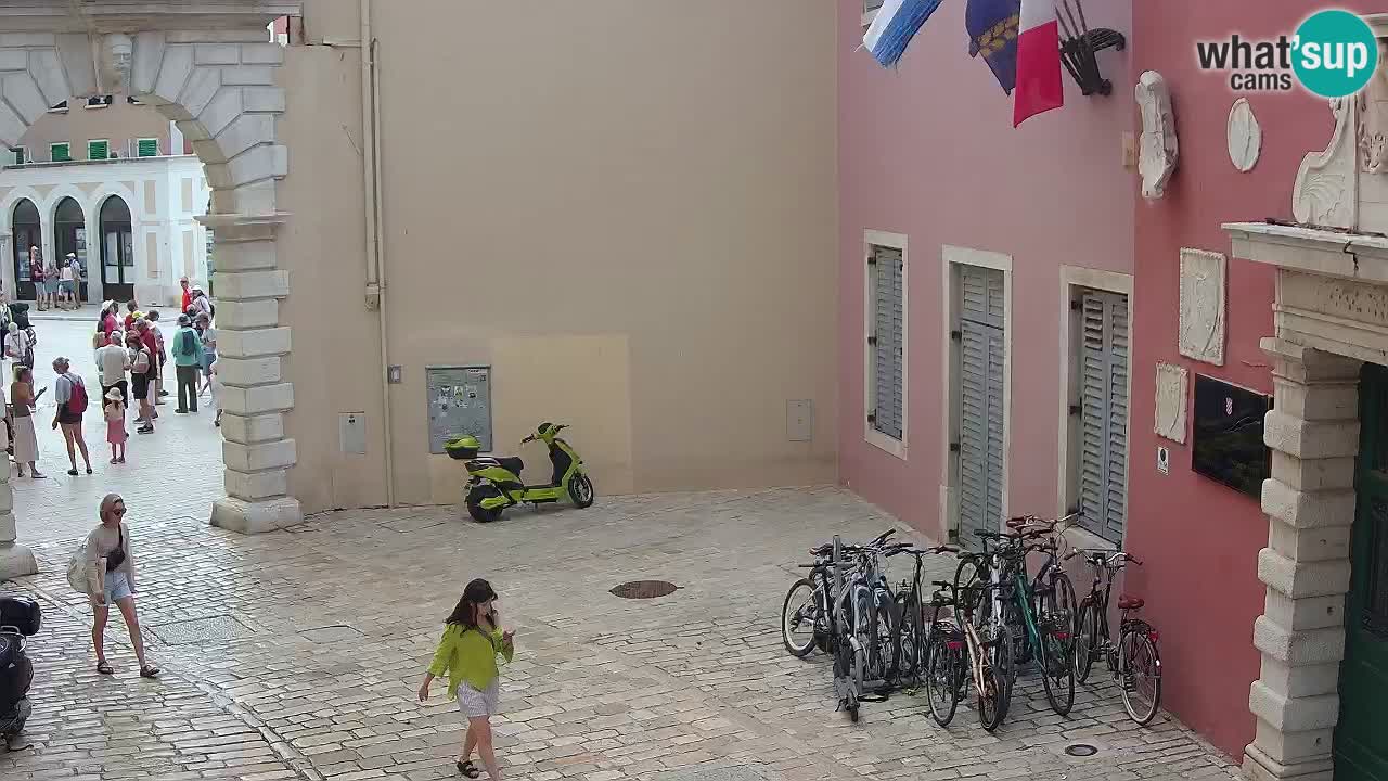 Live webcam Rovinj – Balbijev luk “Gradska vrata” – Istra – Hrvatska