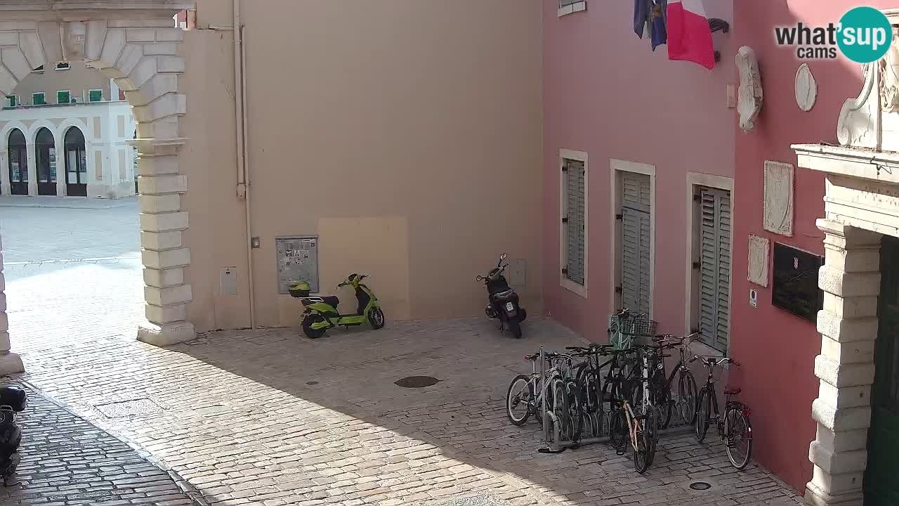Live webcam Rovinj – Balbijev luk “Gradska vrata” – Istra – Hrvatska