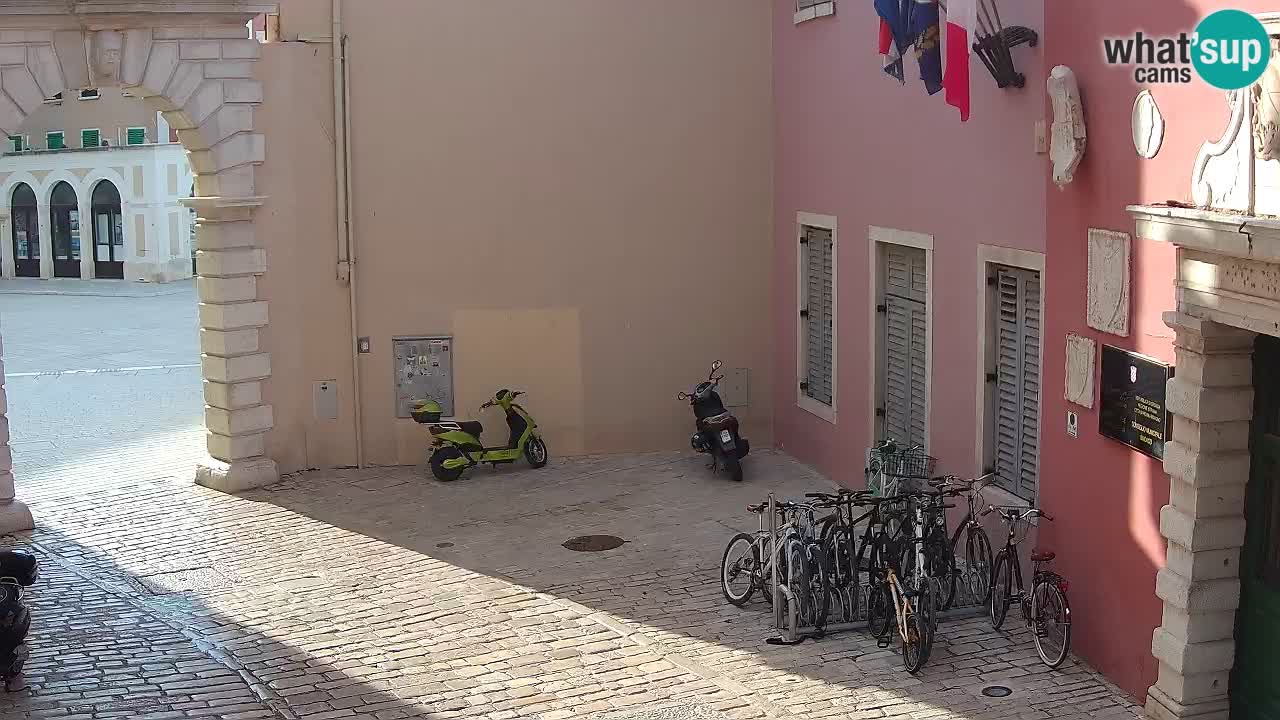 Live-Webcam Rovinj – Balbis Bogen “Stadttor” – Istrien – Kroatien