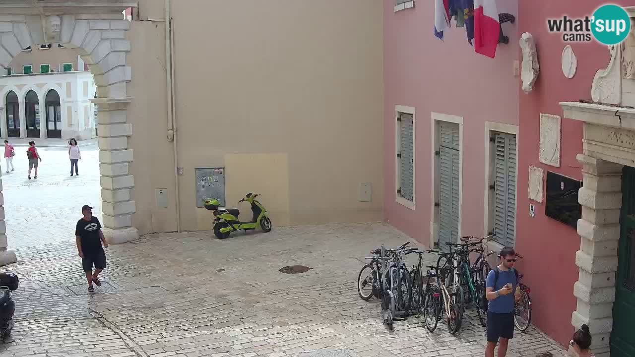 Live-Webcam Rovinj – Balbis Bogen “Stadttor” – Istrien – Kroatien