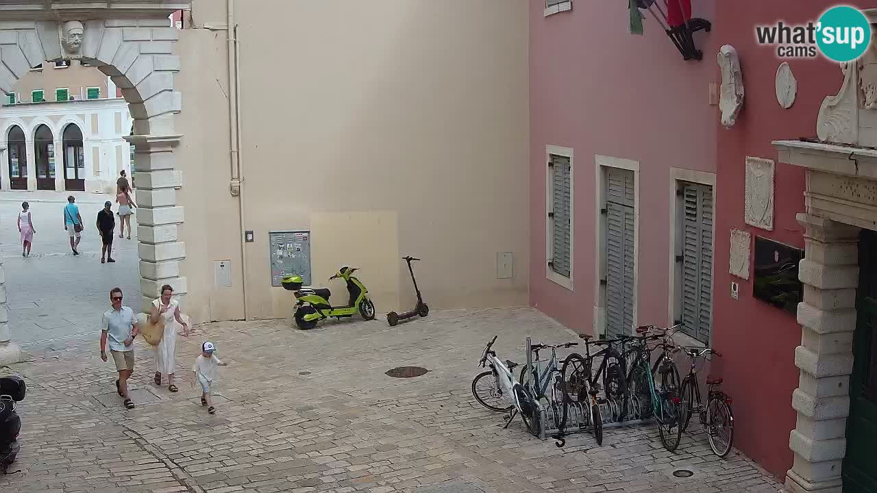 Live-Webcam Rovinj – Balbis Bogen “Stadttor” – Istrien – Kroatien