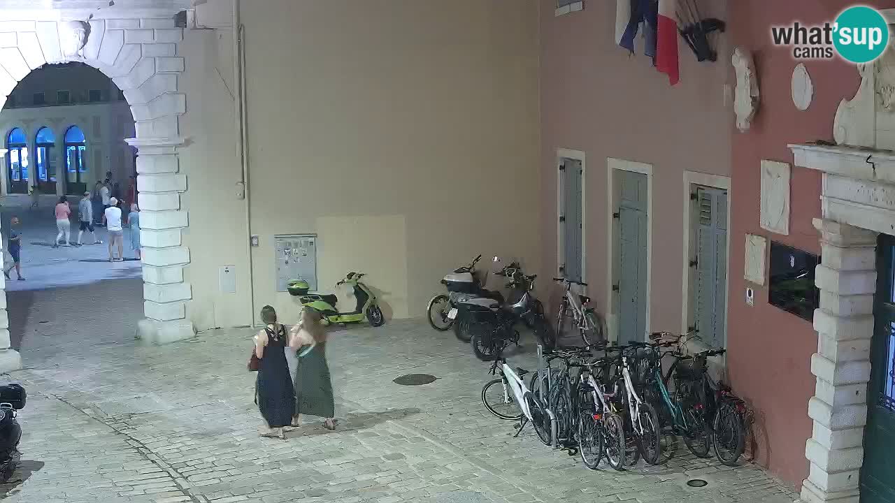 Live-Webcam Rovinj – Balbis Bogen “Stadttor” – Istrien – Kroatien