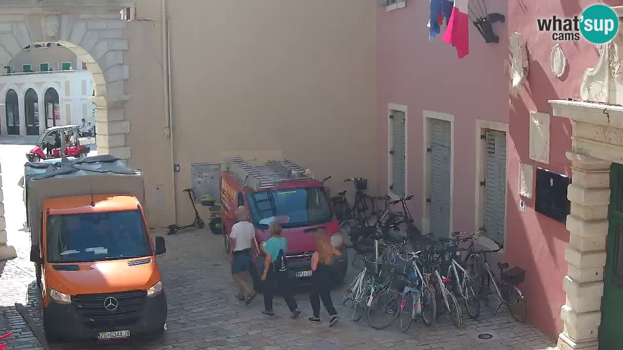 Live-Webcam Rovinj – Balbis Bogen “Stadttor” – Istrien – Kroatien