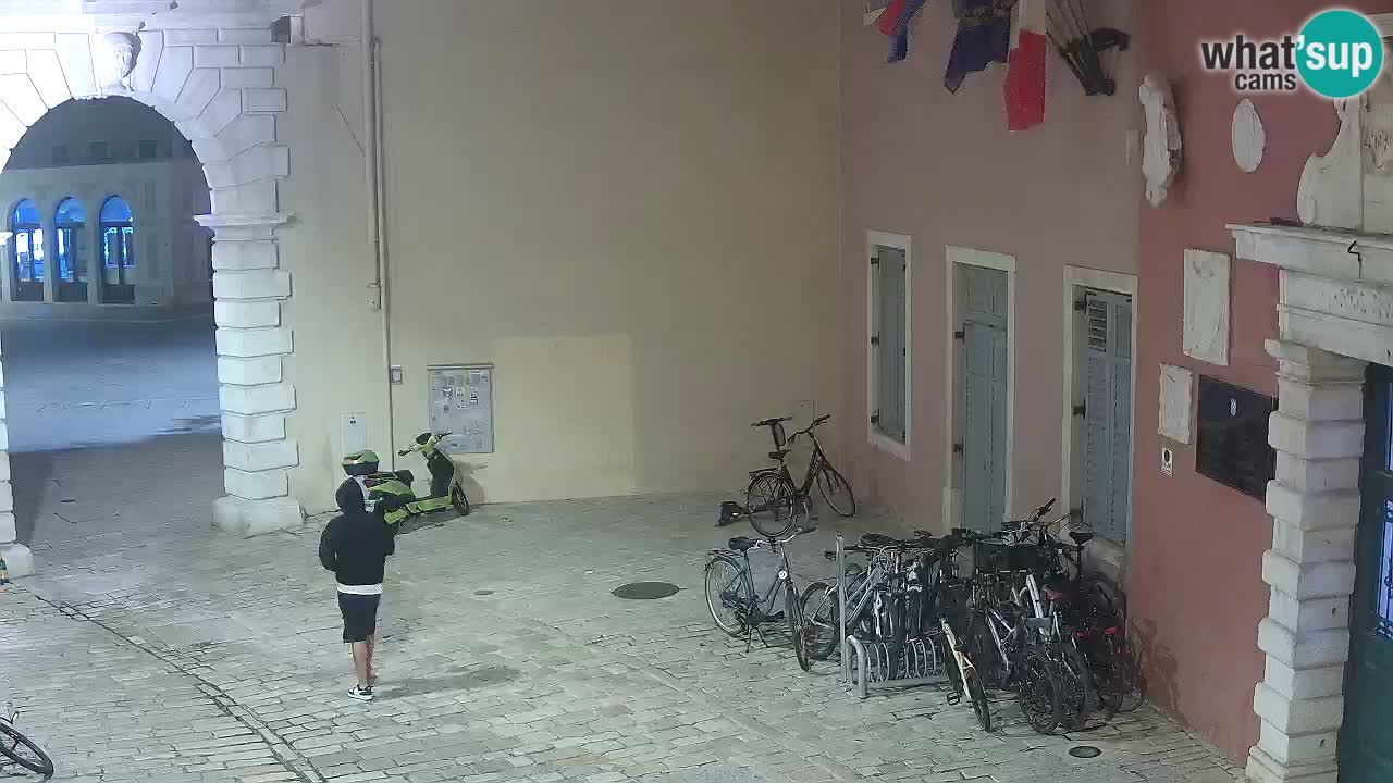 Live-Webcam Rovinj – Balbis Bogen “Stadttor” – Istrien – Kroatien