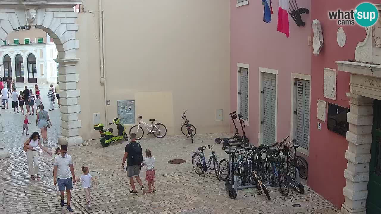 Live-Webcam Rovinj – Balbis Bogen “Stadttor” – Istrien – Kroatien