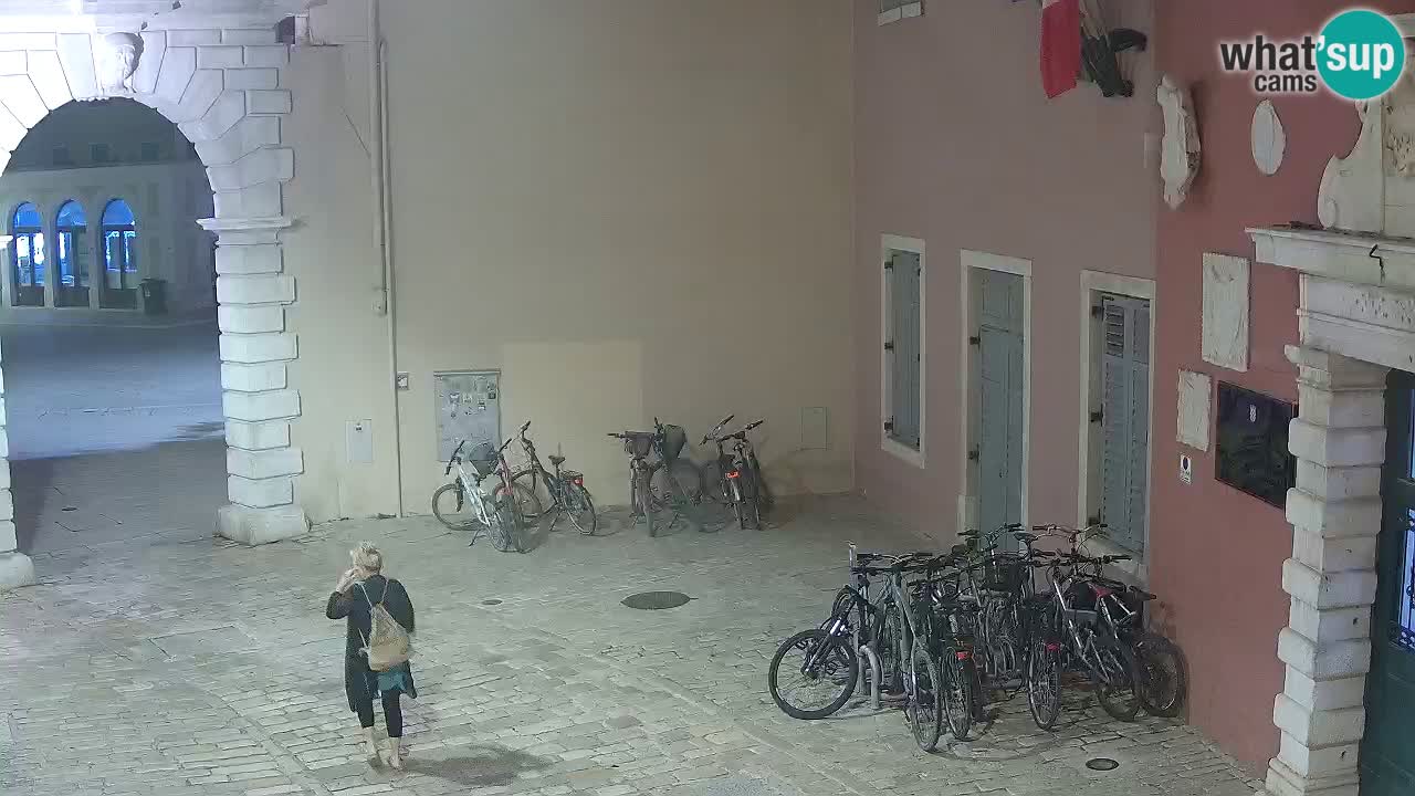 Live-Webcam Rovinj – Balbis Bogen “Stadttor” – Istrien – Kroatien