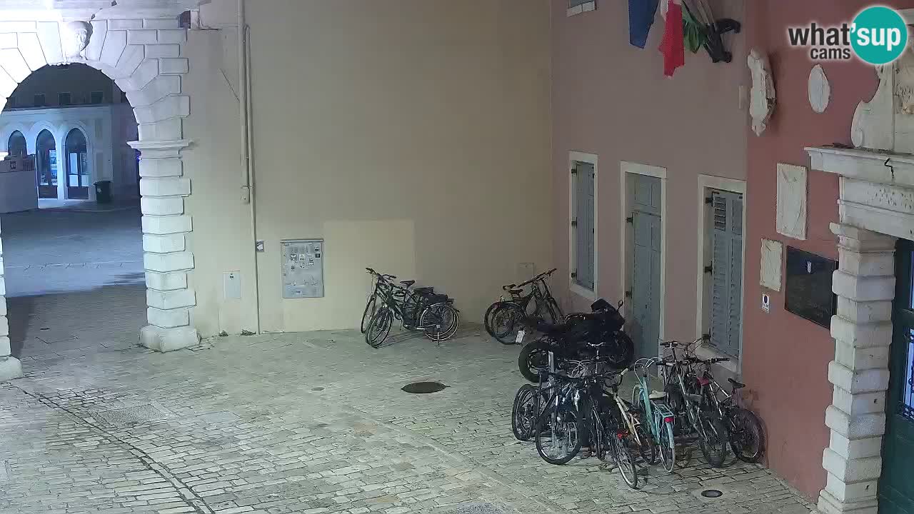 Live webcam Rovinj – Balbijev luk “Gradska vrata” – Istra – Hrvatska