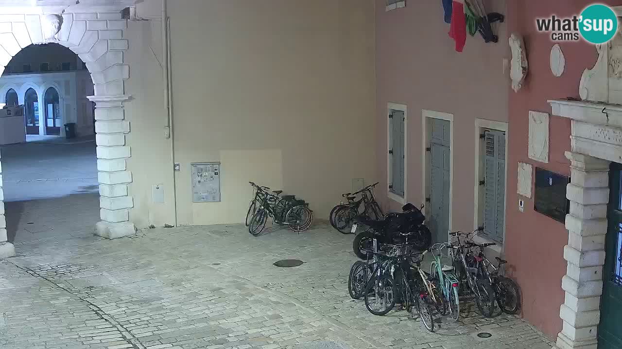 Live webcam Rovinj – Balbijev luk “Gradska vrata” – Istra – Hrvatska