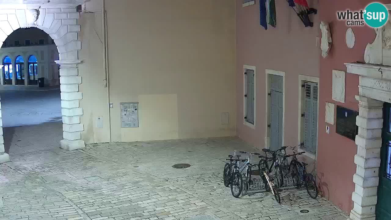 Live-Webcam Rovinj – Balbis Bogen “Stadttor” – Istrien – Kroatien