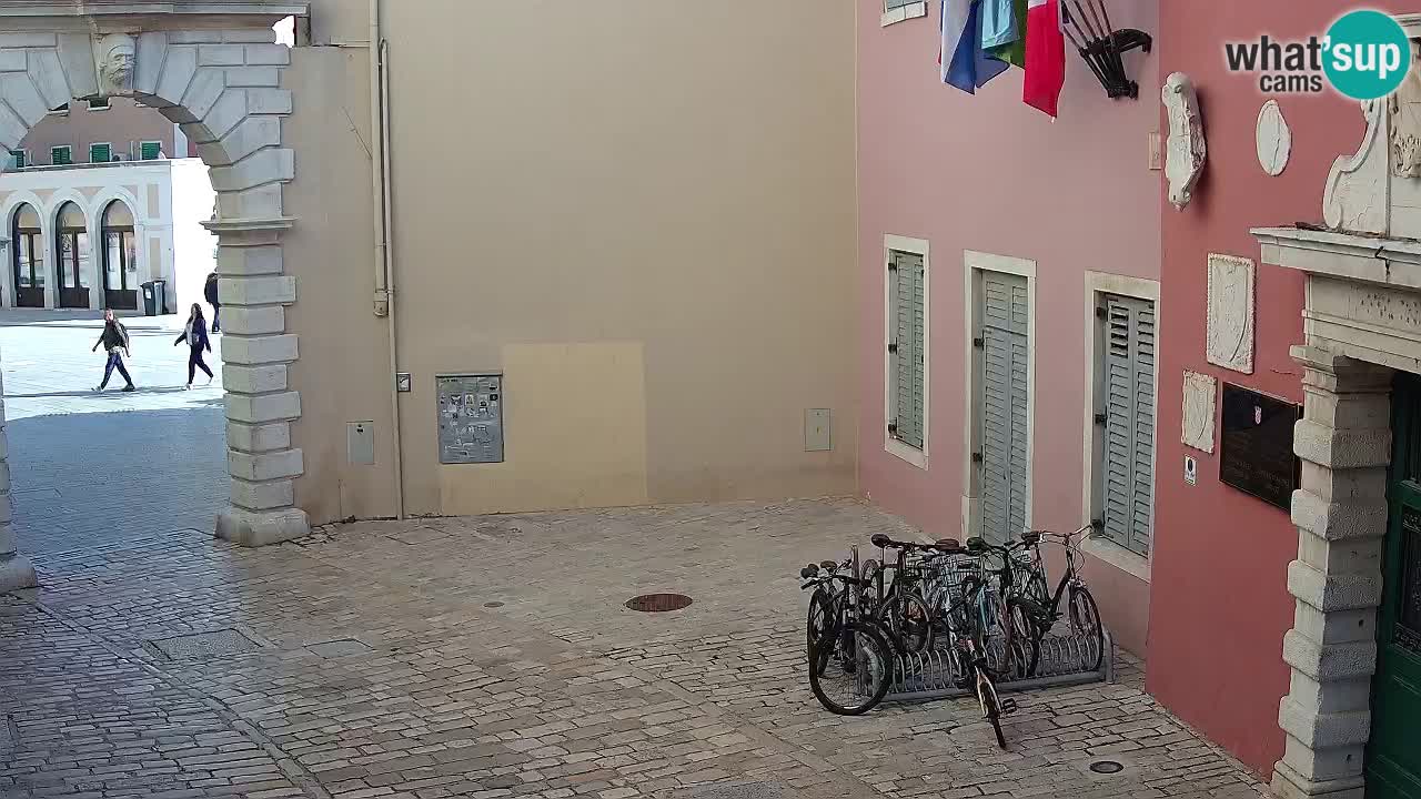 Live-Webcam Rovinj – Balbis Bogen “Stadttor” – Istrien – Kroatien