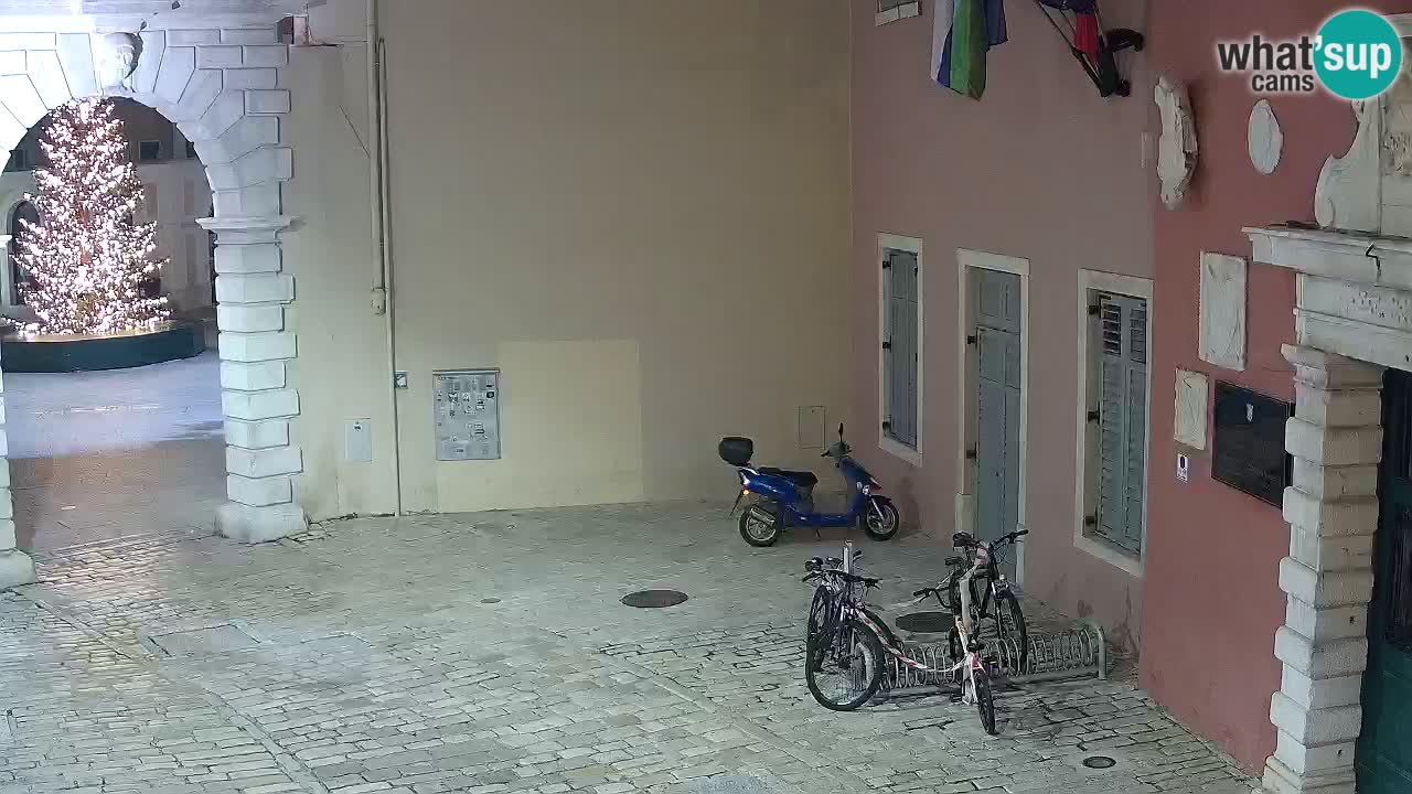 Live webcam Rovinj – Balbijev luk “Gradska vrata” – Istra – Hrvatska