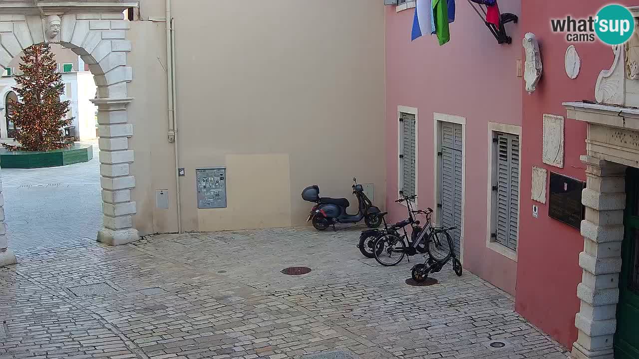 Live webcam Rovinj – Balbijev luk “Gradska vrata” – Istra – Hrvatska