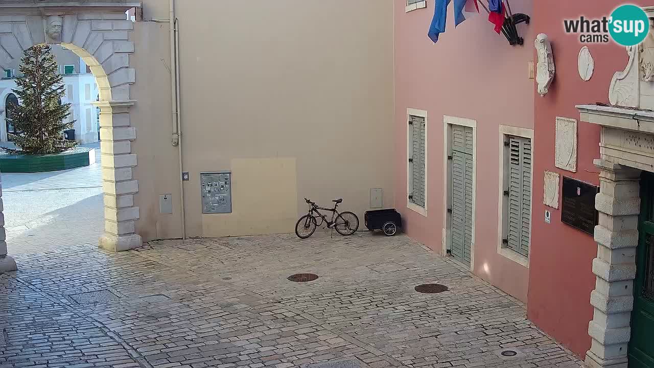 Live webcam Rovinj – Balbijev luk “Gradska vrata” – Istra – Hrvatska