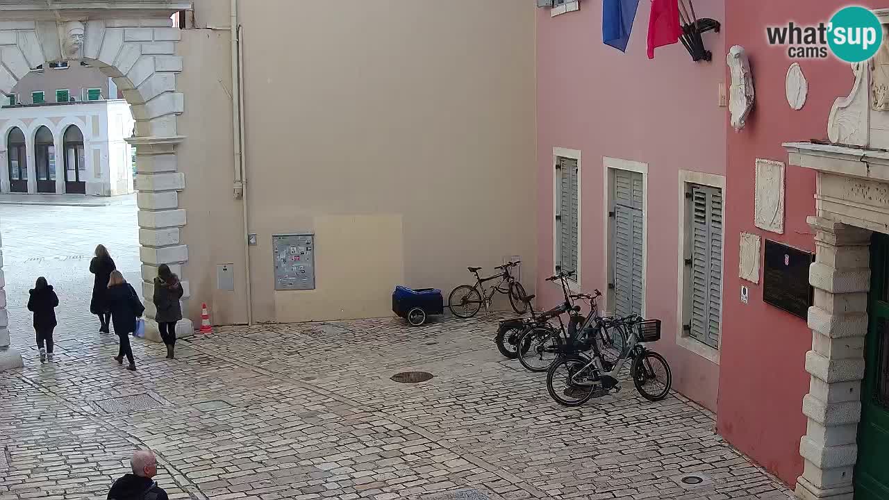 Live webcam Rovinj – Balbijev luk “Gradska vrata” – Istra – Hrvatska