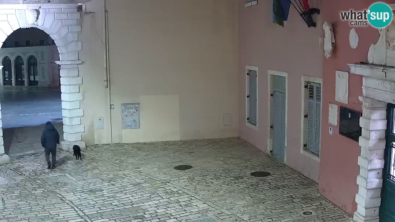 Live webcam Rovinj – Balbijev luk “Gradska vrata” – Istra – Hrvatska
