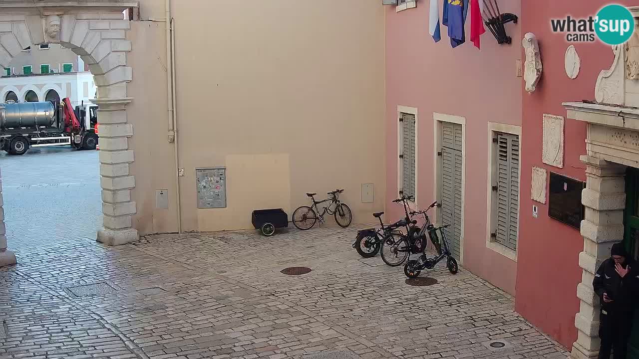 Live webcam Rovinj – Balbijev luk “Gradska vrata” – Istra – Hrvatska
