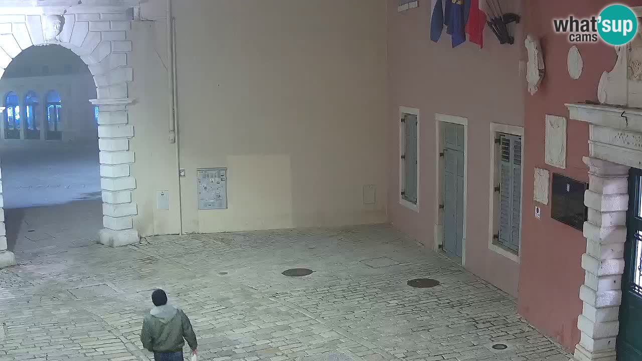 Live-Webcam Rovinj – Balbis Bogen “Stadttor” – Istrien – Kroatien