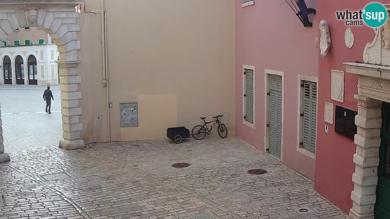 Live webcam Rovinj – Balbi’s bow “City gate” – Istria – Croatia