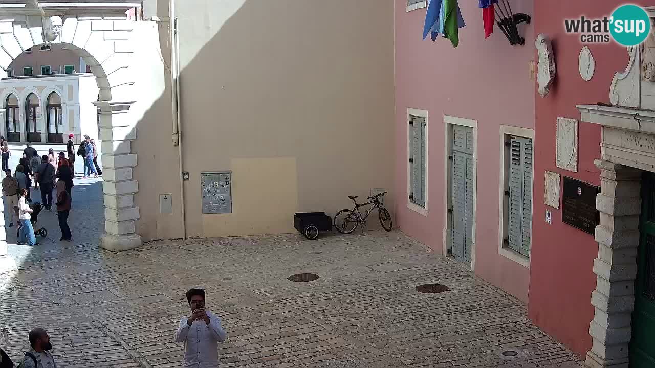 Live webcam Rovinj – Balbi’s bow “City gate” – Istria – Croatia