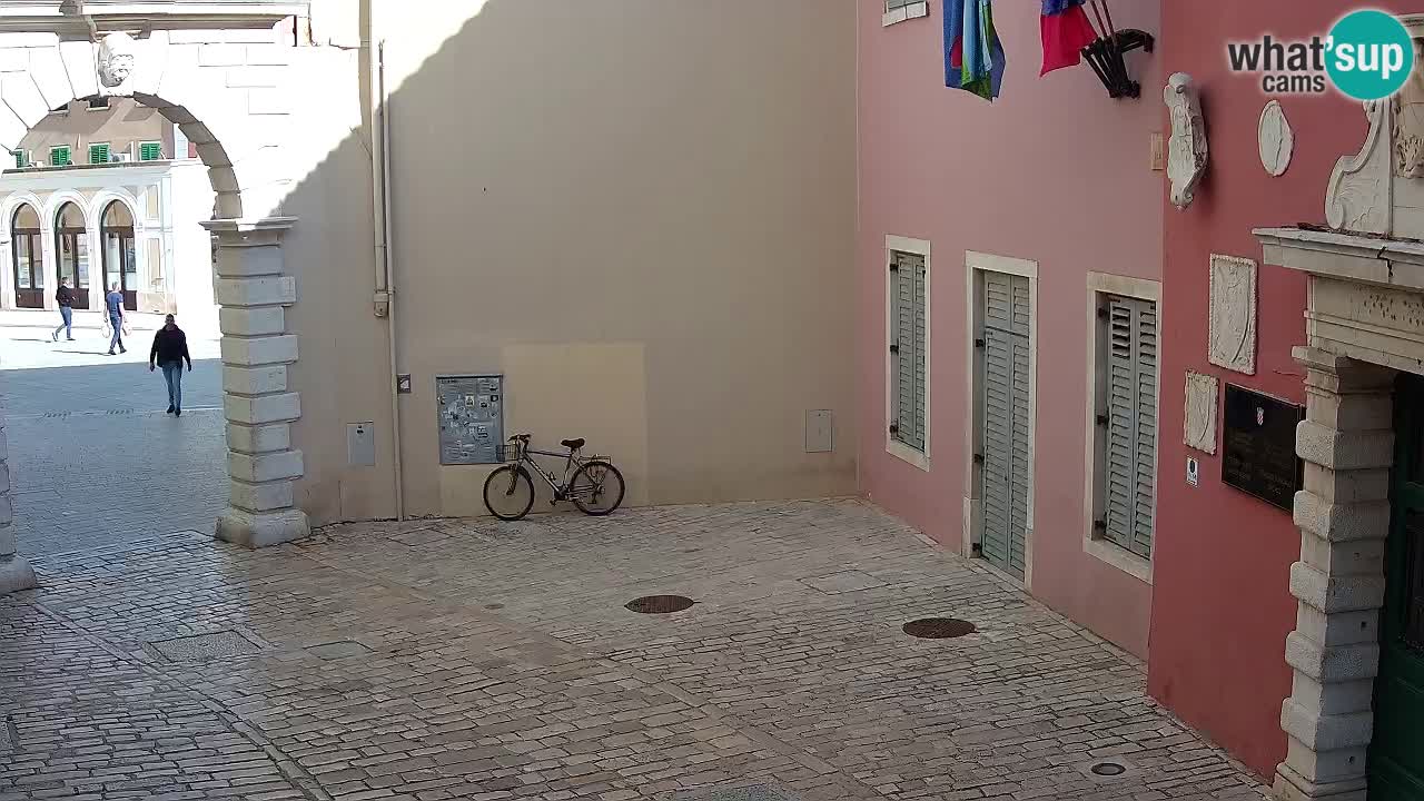 Live webcam Rovinj – Balbijev luk “Gradska vrata” – Istra – Hrvatska