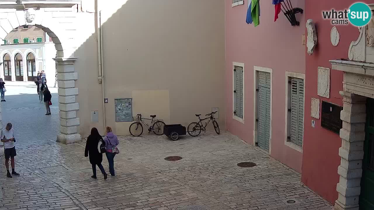 Live webcam Rovinj – Balbi’s bow “City gate” – Istria – Croatia