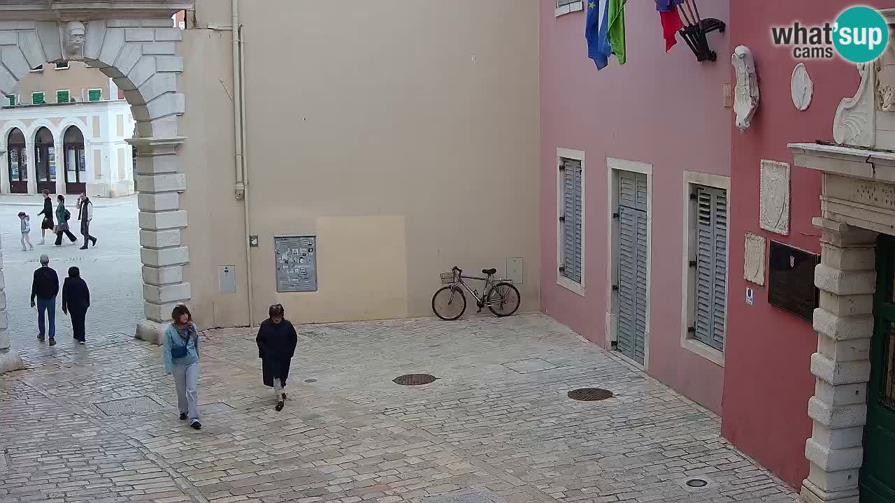 Live webcam Rovinj – Balbi’s bow “City gate” – Istria – Croatia