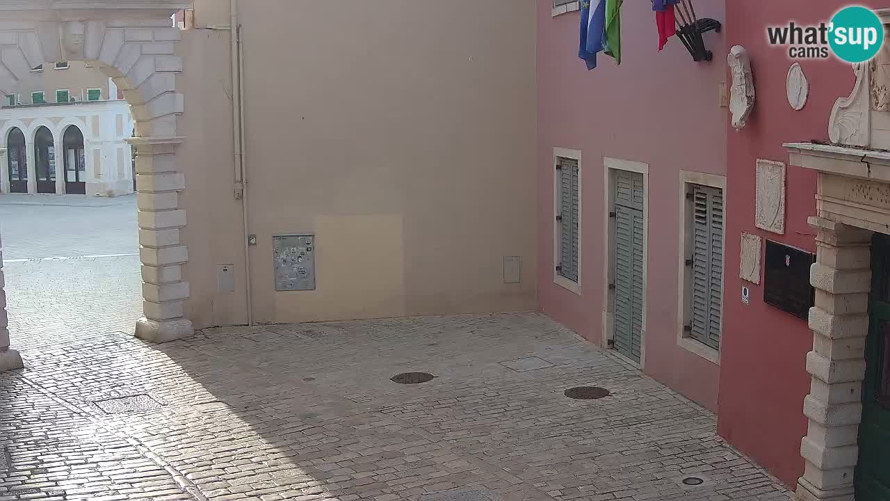 Live webcam Rovinj – Balbijev luk “Gradska vrata” – Istra – Hrvatska