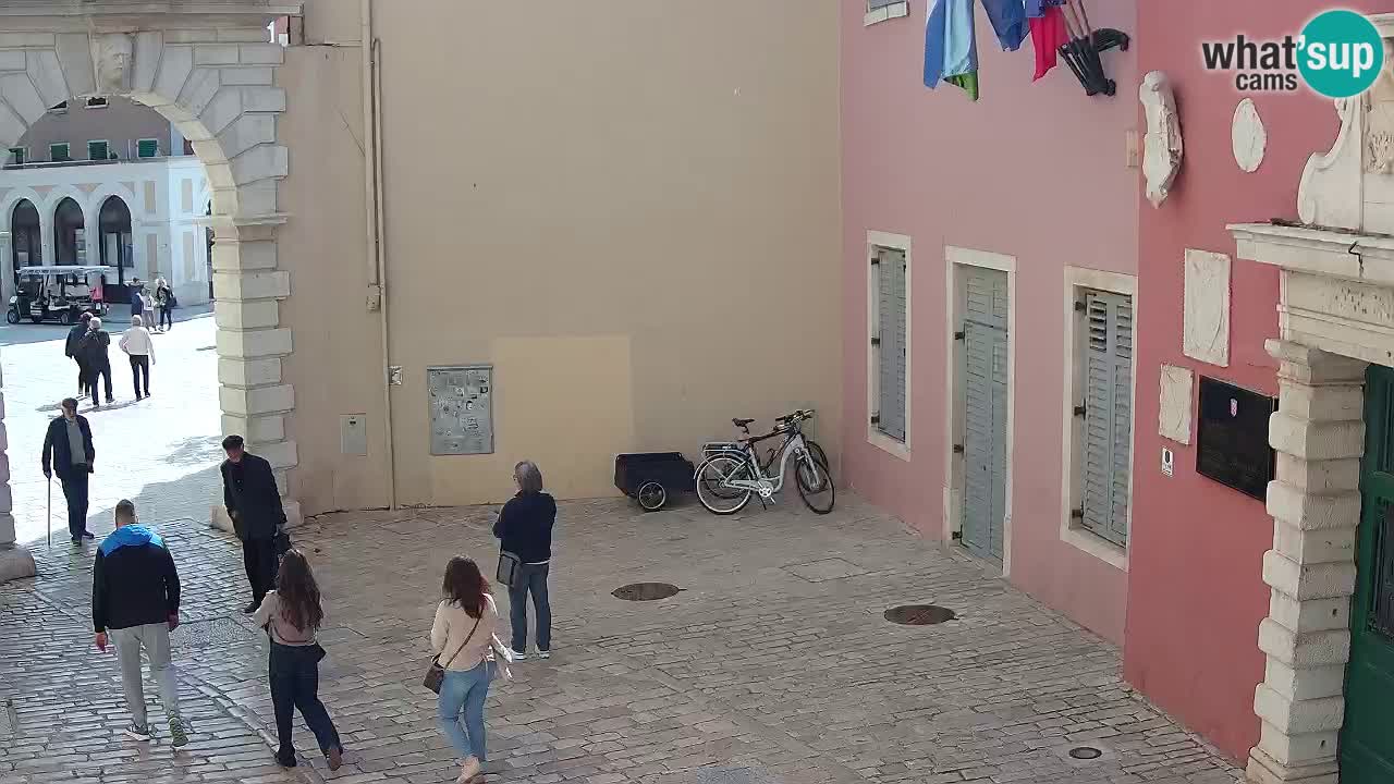 Live-Webcam Rovinj – Balbis Bogen “Stadttor” – Istrien – Kroatien