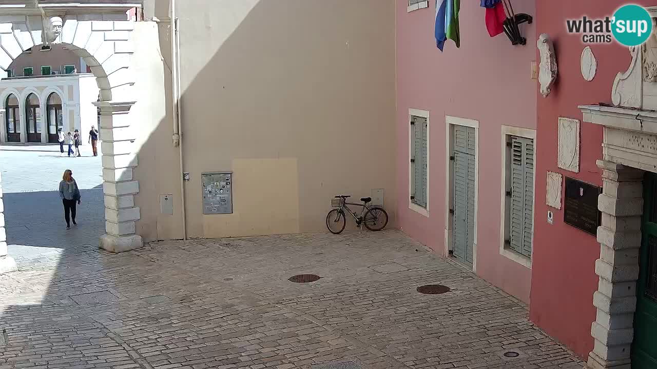 Live-Webcam Rovinj – Balbis Bogen “Stadttor” – Istrien – Kroatien