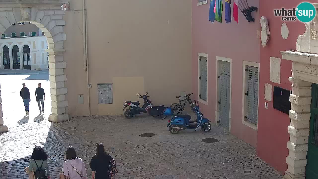 Live webcam Rovinj – Balbijev luk “Gradska vrata” – Istra – Hrvatska